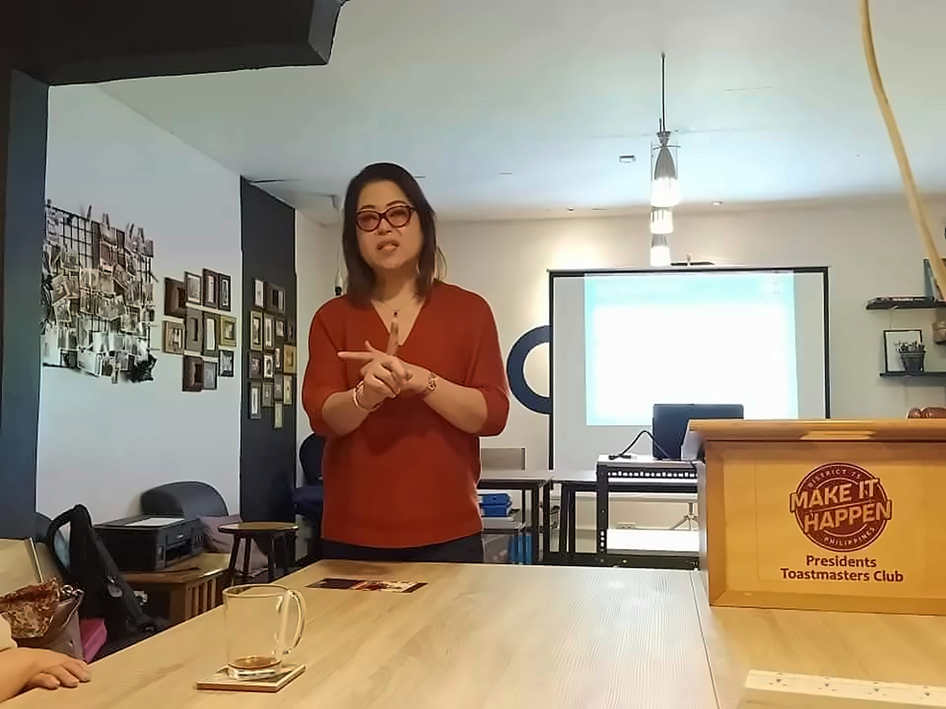Photo from an MCV speaking event